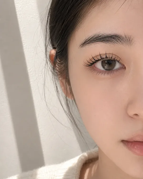 일산 속눈썹 글로우코팅펌 — 유래쉬 시술 결과