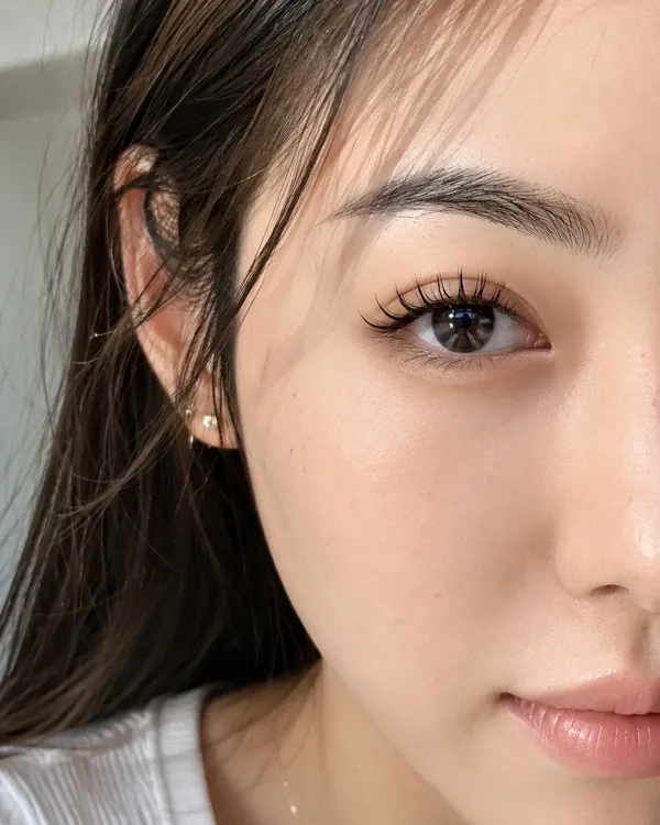 일산 속눈썹 내추럴 연장 — 유래쉬 시술 결과
