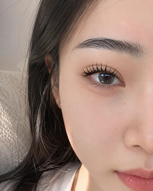 일산 속눈썹 딥블랙펌 — 유래쉬 시술 결과