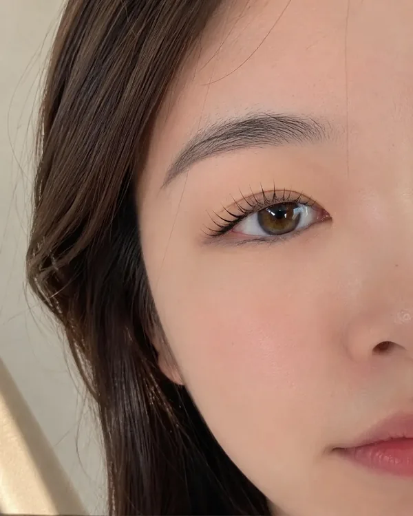 일산 속눈썹 케라틴케어펌 — 유래쉬 시술 결과